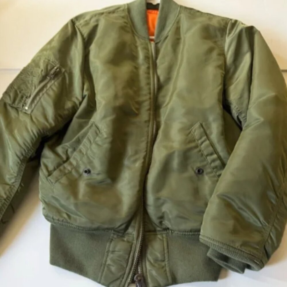 MA - 1 Alpha industries Bomber Jacket sage S